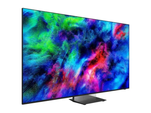 Samsung 65 inch Micro RGB R95H 4K Vision AI Smart TV angled side view