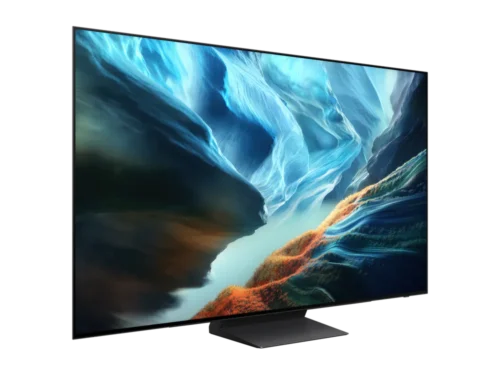 Samsung 65 inch S90H Series 4K OLED Vision AI Smart TV angled side view
